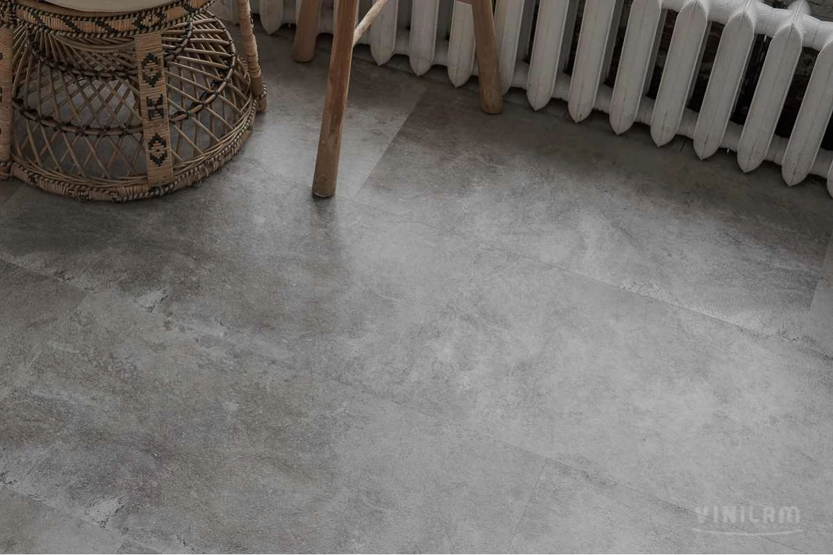 Виниловые полы Виниловый ламинат Vinilam Сланцевый Камень 61605 Glue