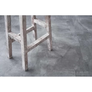 Виниловый ламинат Vinilam Серый Бетон 61602