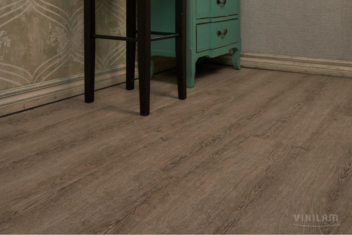 Виниловые полы Виниловый ламинат Vinilam Дуб Шале 6101-28