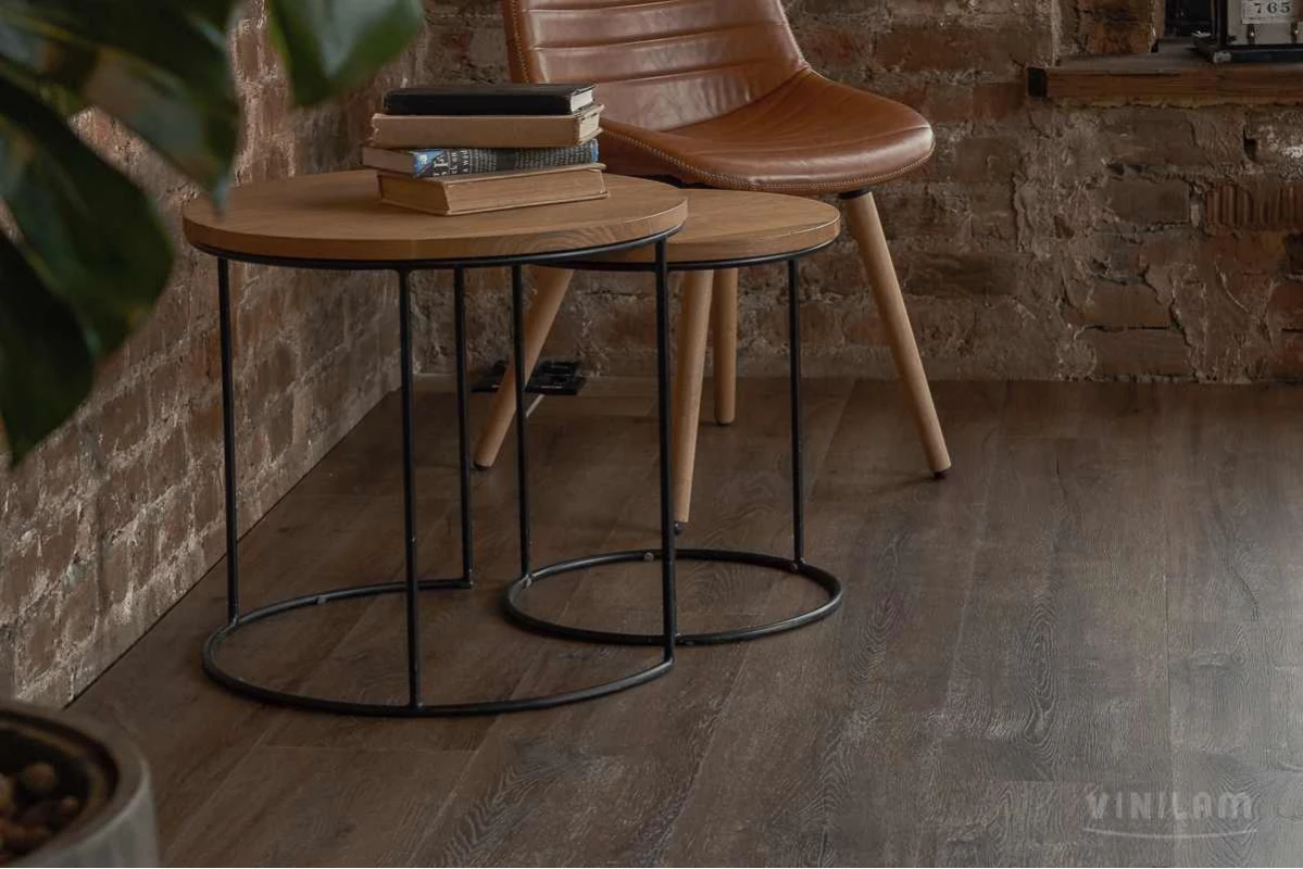 Виниловые полы Виниловый ламинат Vinilam Дуб Берн 8885-EIR