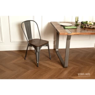 Виниловый ламинат Vinilam Паркет Шеврон Плезир I1651102