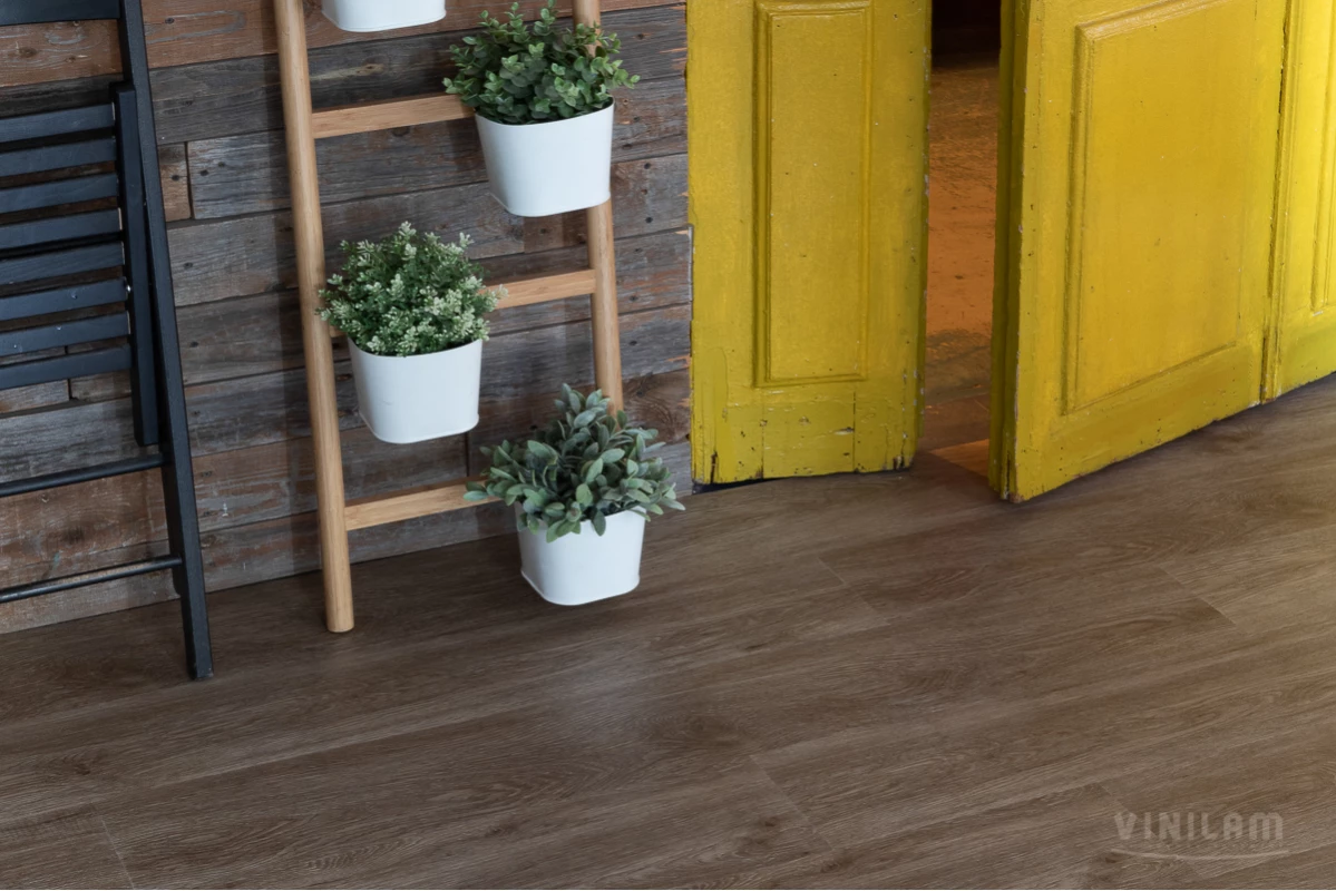 Виниловые полы Виниловый ламинат Vinilam Дуб Ваймар 14609 Glue