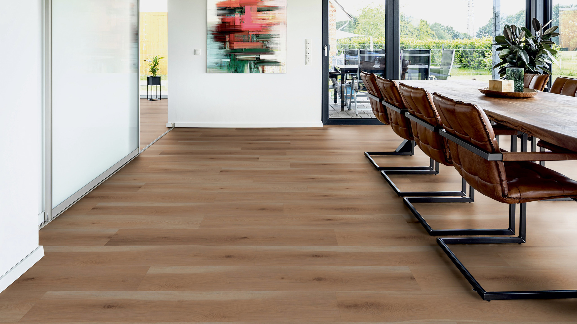 Виниловые полы Виниловый ламинат I01 Дуб Севилья Pro