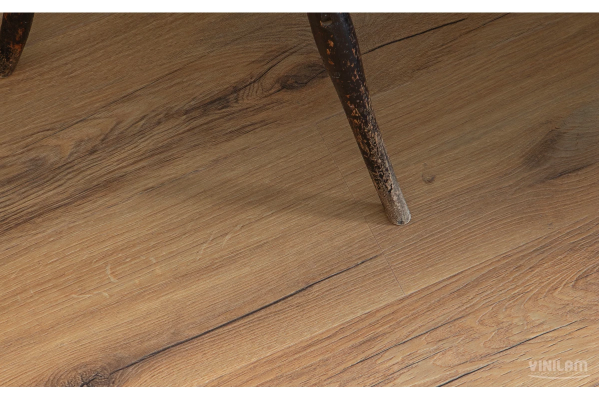 Виниловые полы Виниловый ламинат Vinilam Cork Premium 33037 Дуб Кадис