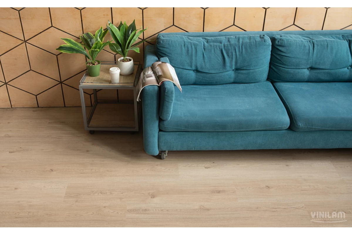 Виниловые полы Виниловый ламинат 33606 Дуб Лас-Пальмас Glue