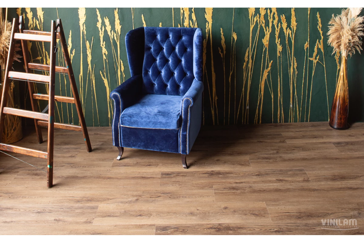 Виниловые полы Виниловый ламинат 33259 Дуб Кордова Glue