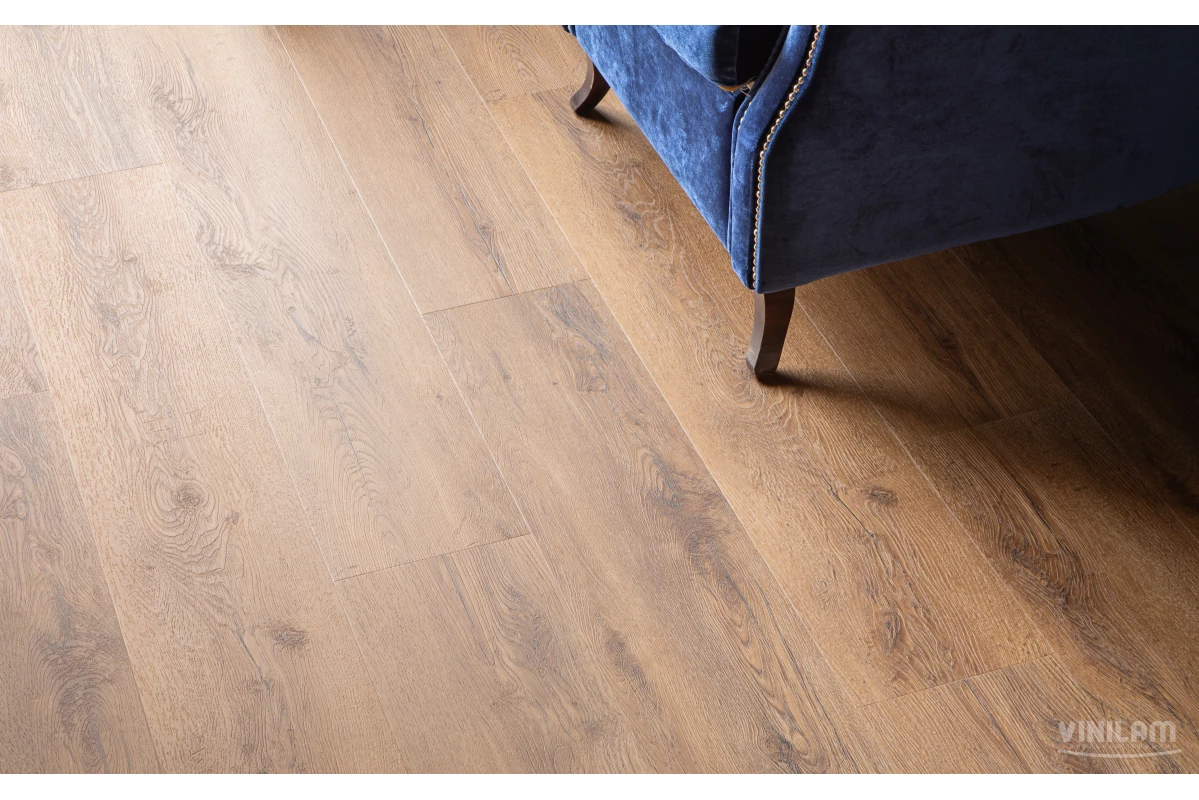 Виниловые полы Виниловый ламинат 33259 Дуб Кордова Glue