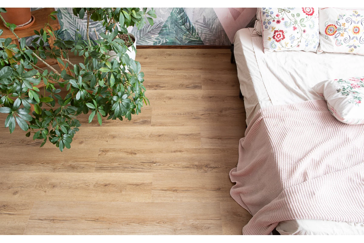 Виниловые полы Виниловый ламинат 33808 Дуб Витория Glue