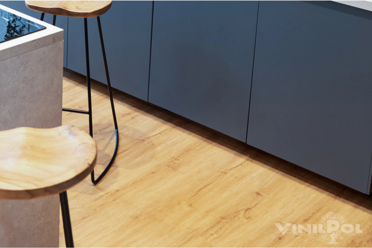 Виниловые полы Виниловый ламинат VinilPol 7896 EIR Дуб Флоренция Glue