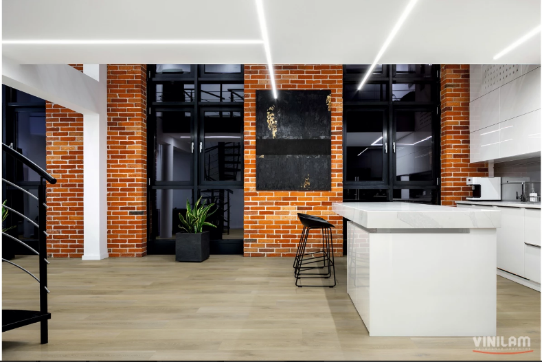 Виниловые полы Виниловый ламинат Vinilam Дуб Шамони RX22233