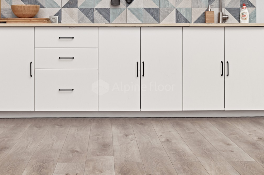 SPC Ламинат Каменно-полимерная плитка Alpine Floor  Северная История WPC ECO 7-3