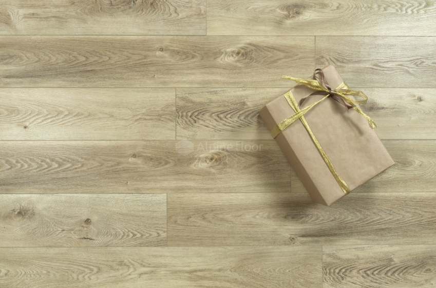 SPC Ламинат Каменно-полимерная плитка Alpine Floor  Дуб Песчаный WPC ECO 7-10