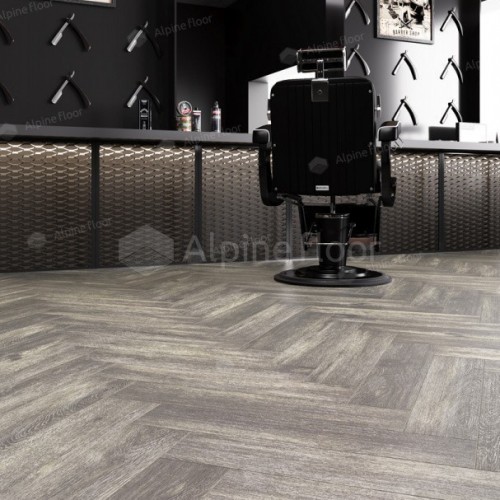 Виниловые полы SPC-плитка Alpine Floor PARQUET LIGHT ВЕНГЕ ГРЕЙ ЕСО 13-8