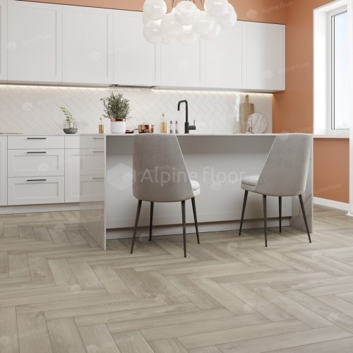SPC Ламинат SPC-плитка Alpine Floor PARQUET LIGHT ДУБ ФАНТАЗИЯ ЕСО 13-1