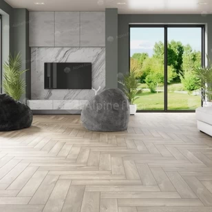 SPC-плитка Alpine Floor PARQUET LIGHT ДУБ НАТУРАЛЬНЫЙ ОТБЕЛЕННЫЙ ЕСО 13-5
