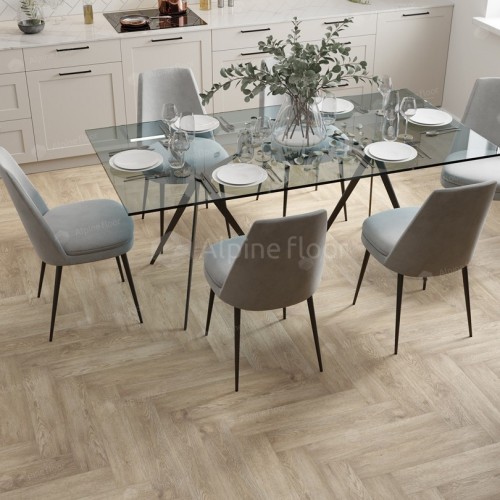 SPC Ламинат SPC-плитка Alpine Floor PARQUET LIGHT ДУБ ВАНИЛЬ СЕЛЕКТ ЕСО 13-3