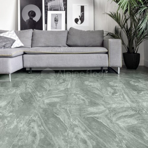 SPC Ламинат SPC-плитка Alpine Floor STONE MINERAL CORE Хэмпшир (без подложки) ECO 4-9