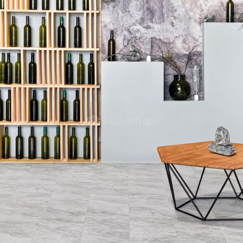 SPC Ламинат SPC-плитка Alpine Floor STONE MINERAL CORE Чили (без подложки) ЕСО 4-19