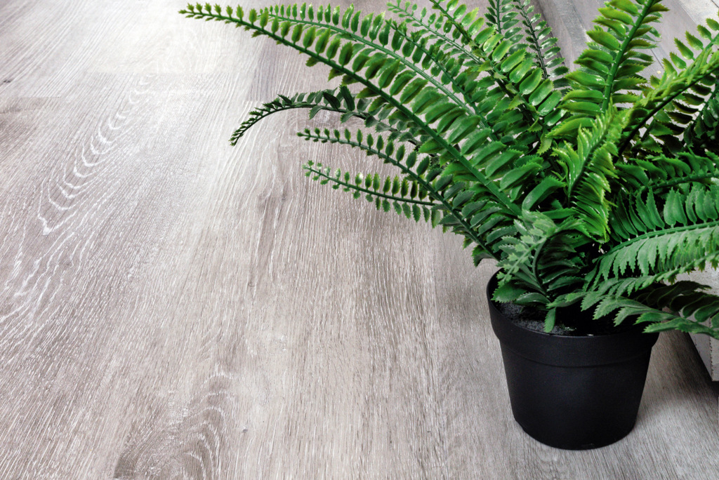 SPC Ламинат Каменно-полимерная плитка (SPC) Alpine Floor Ясень Серый ECO 134-5