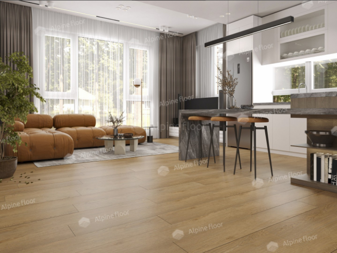 SPC Ламинат Каменно-полимерная плитка (SPC) Alpine Floor Клен классический ECO 173-6 MC