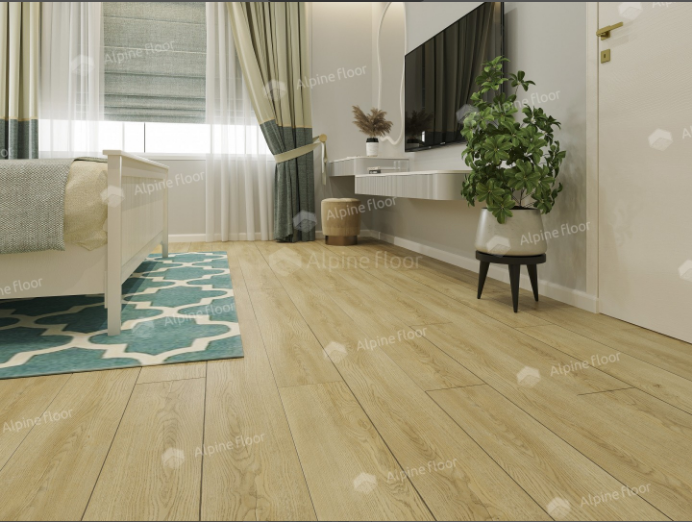 SPC Ламинат Каменно-полимерная плитка (SPC) Alpine Floor Тисс ECO 135-6 MC