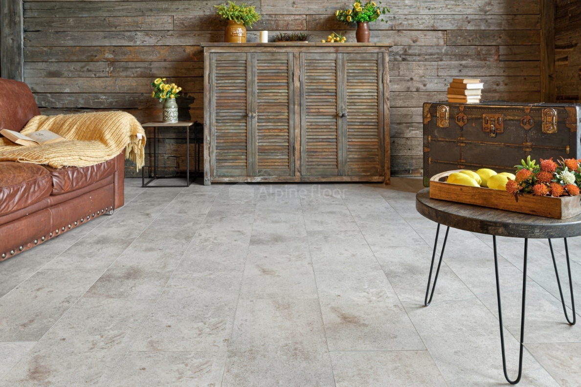 SPC Ламинат Каменно-полимерная плитка (SPC) Alpine Floor Зион ECO 4-24
