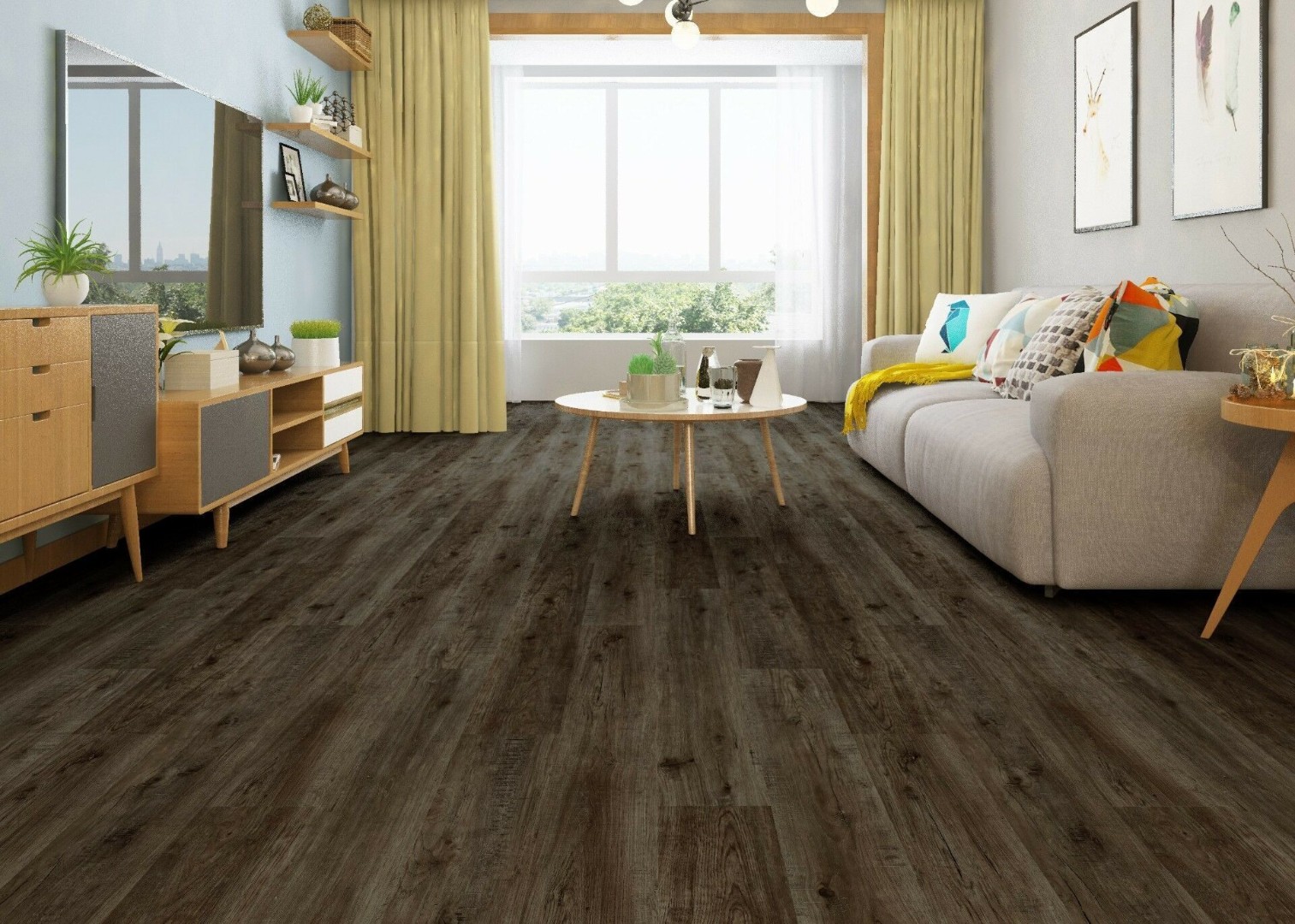 SPC Ламинат Кварцвинил SPC KronParket 9101/6 Диамант Rigid acoustic