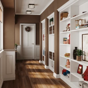 Виниловое напольное покрытие (SPC) CM Floor ScandiWood 28 ОРЕХ