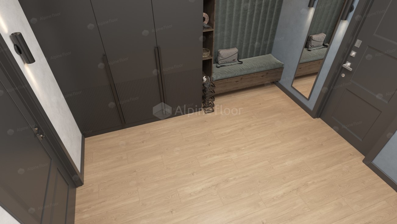 SPC Ламинат SPC ламинат Секвойя Натуральная ЕСО 6-9 SPC