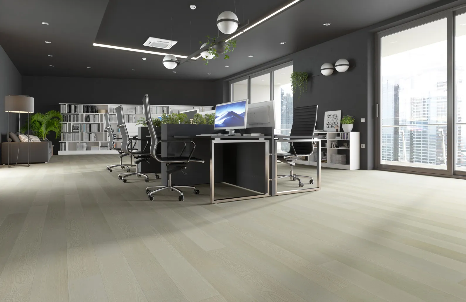 SPC Ламинат Кварцевый Ламинат Fargo Classic Дуб Арктический JC18001