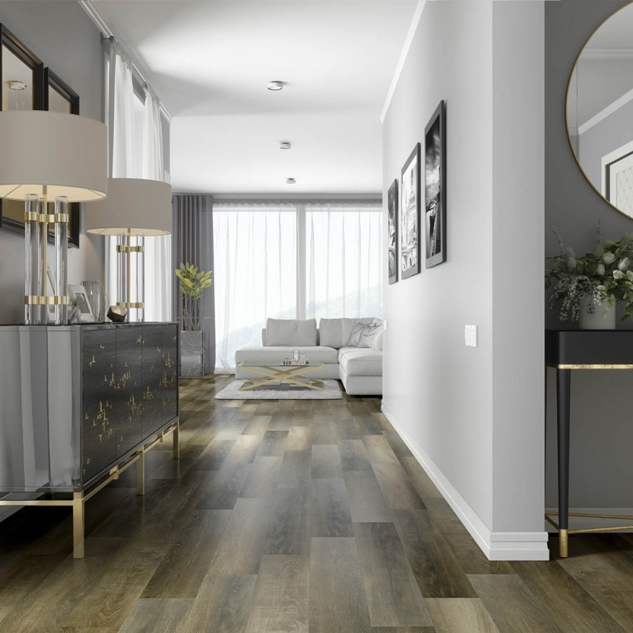 SPC Ламинат Кварцевый Ламинат Fargo Classic Дуб Прага 61W921 градиент