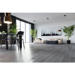 Кварцевый Ламинат Fargo Comfort 379-1 Дуб Серый Иней