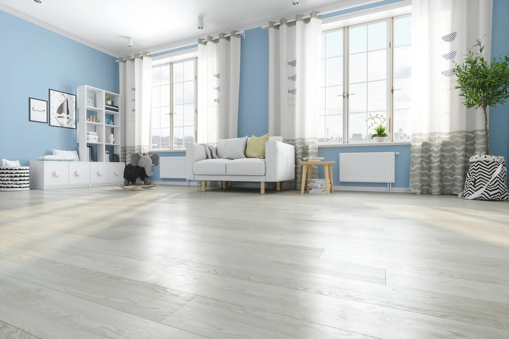 SPC Ламинат Кварцевый Ламинат Fargo Comfort JC 18001-35 Ясень Белый