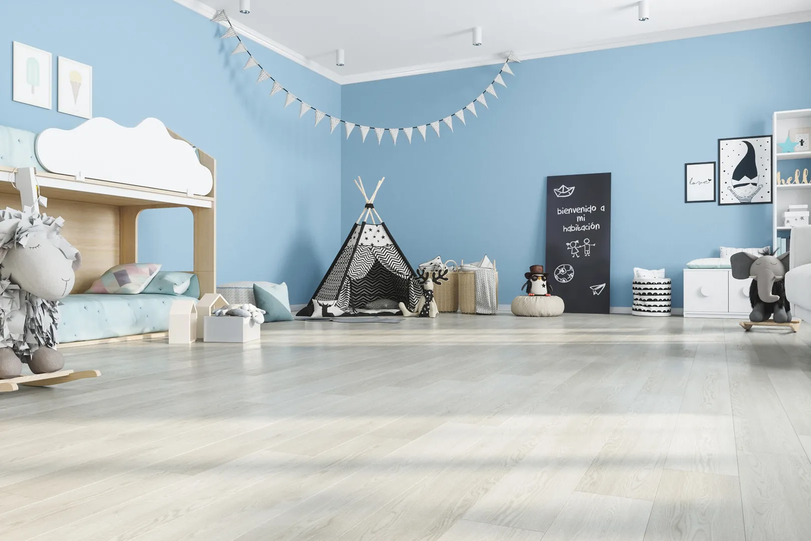 SPC Ламинат Кварцевый Ламинат Fargo Comfort JC 18001-35 Ясень Белый