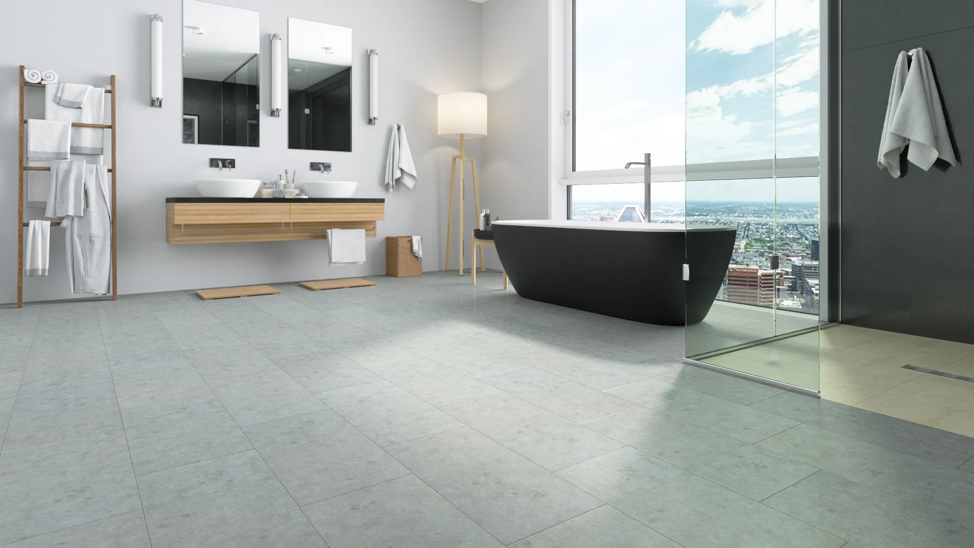 SPC Ламинат Кварцевый Ламинат Fargo Stone JC 11013 Горный Хрусталь