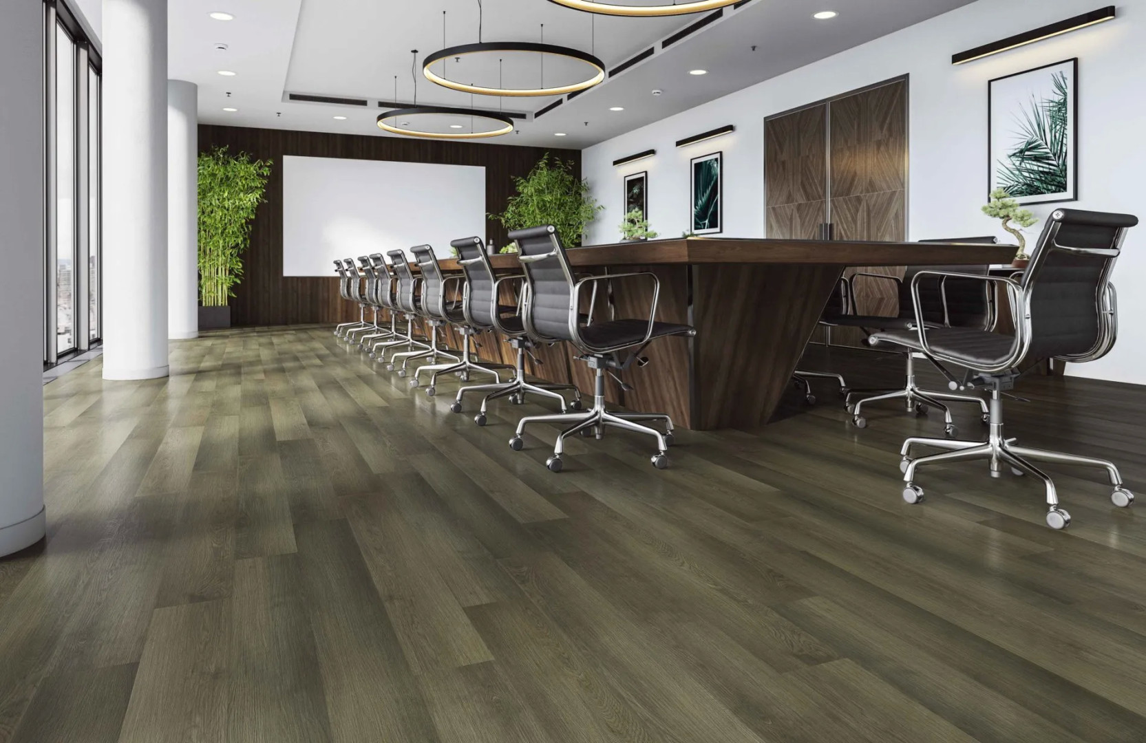 SPC Ламинат Кварцевый Ламинат Home Expert Natural 0-005 Дуб Древний Лес Градиент