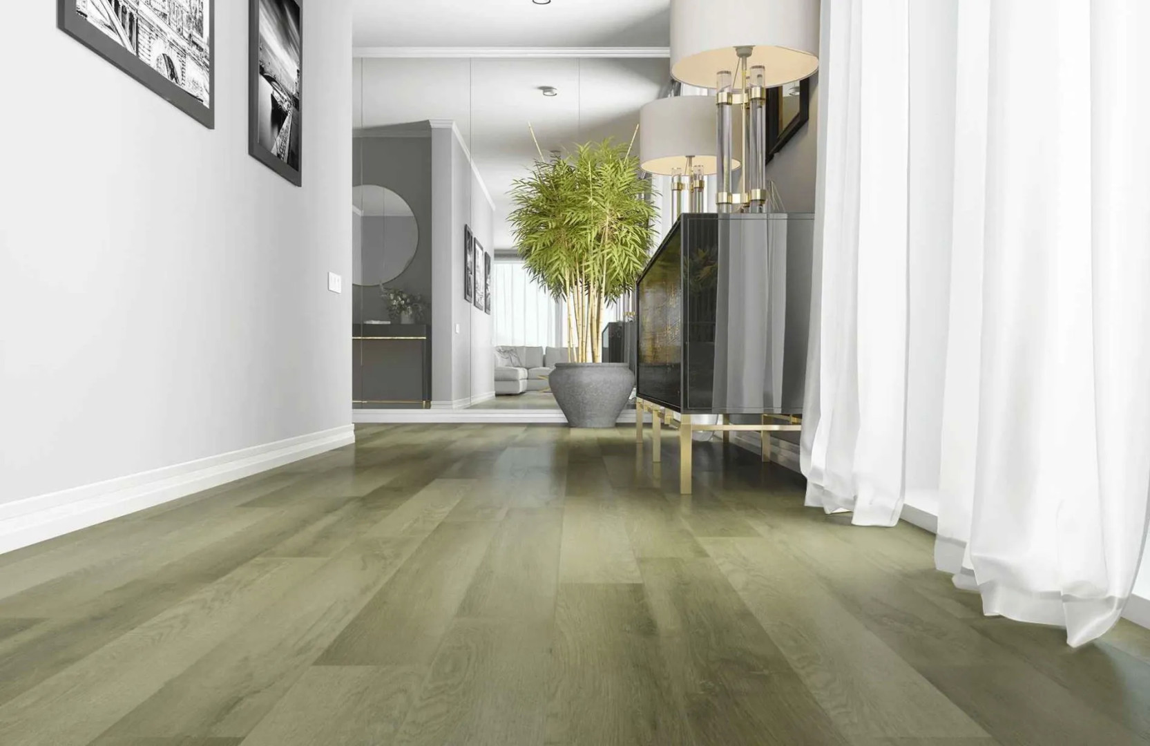 SPC Ламинат Кварцевый Ламинат Home Expert Natural 0-009 Дуб Весенний Луг Градиент