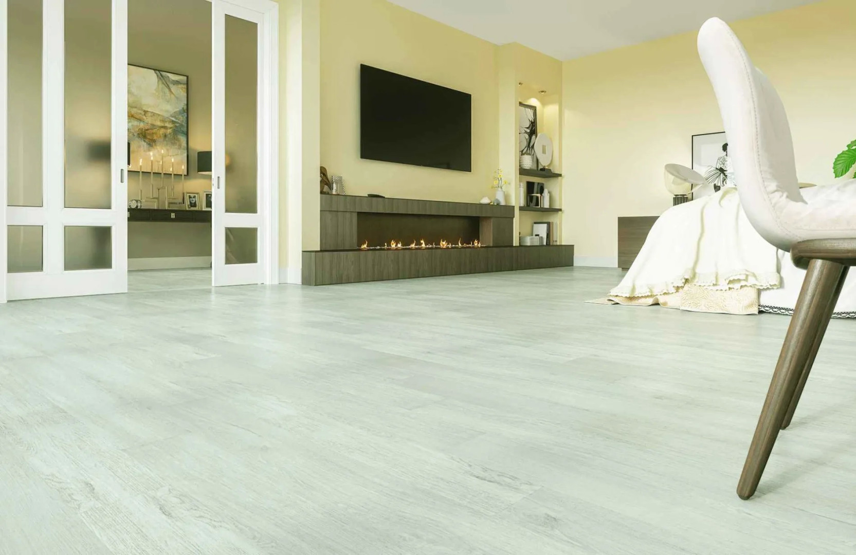 SPC Ламинат Кварцевый Ламинат Home Expert Natural 1028-29 Дуб Зимний Лес