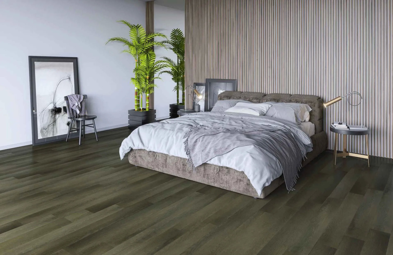 SPC Ламинат Кварцевый Ламинат Home Expert Natural 2187-03 Дуб Ночной Лес Градиент