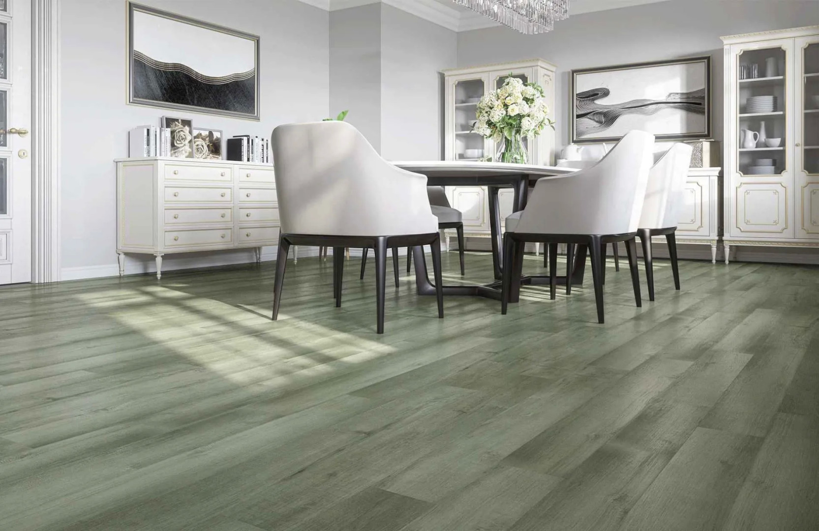 SPC Ламинат Кварцевый Ламинат Home Expert Natural 68W906 Дуб Горный Ручей Градиент