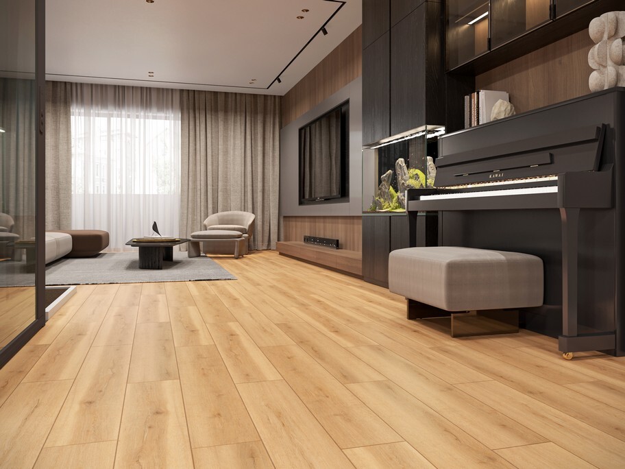 SPC Ламинат SPC ламинат Evofloor Home - Oak Beige (Дуб Бежевый)