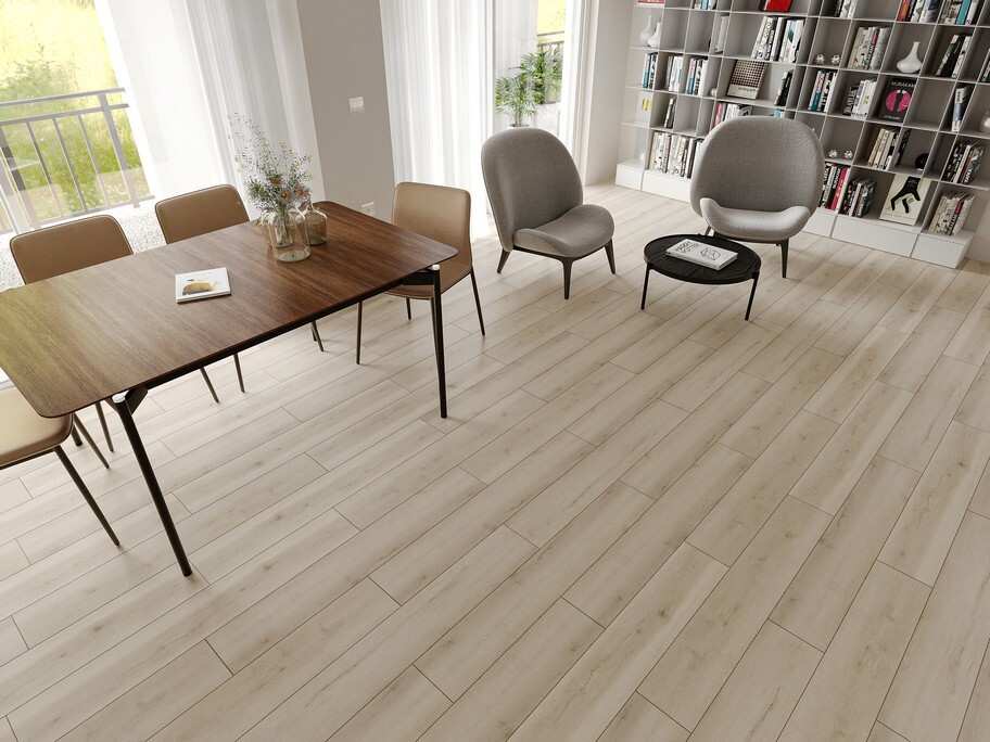 SPC Ламинат SPC ламинат Evofloor Home - Oak White (Дуб Белый)