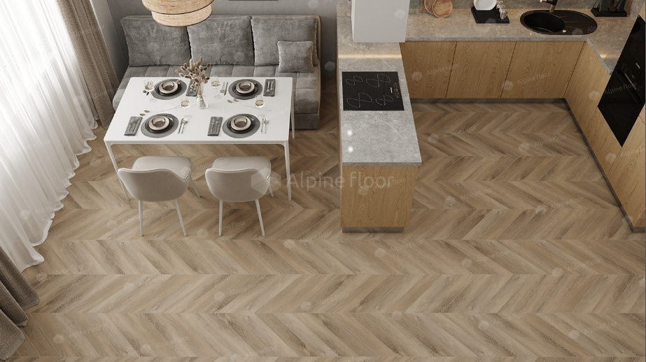 SPC Ламинат SPC ламинат Дуб Синистра ECO 18-6