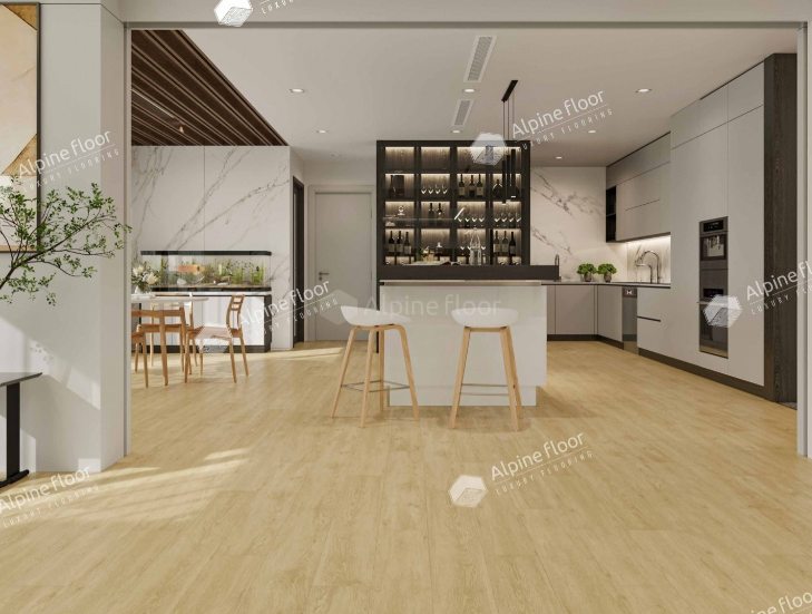 SPC Ламинат Каменно-полимерная плитка (SPC) Alpine Floor Дуб Ваниль Селект ECO 106-33 MC