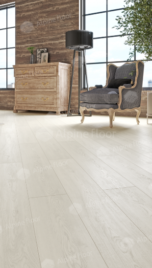 SPC Ламинат Каменно-полимерная плитка (SPC) Alpine Floor Дуб Арктик ECO 134-77 MC