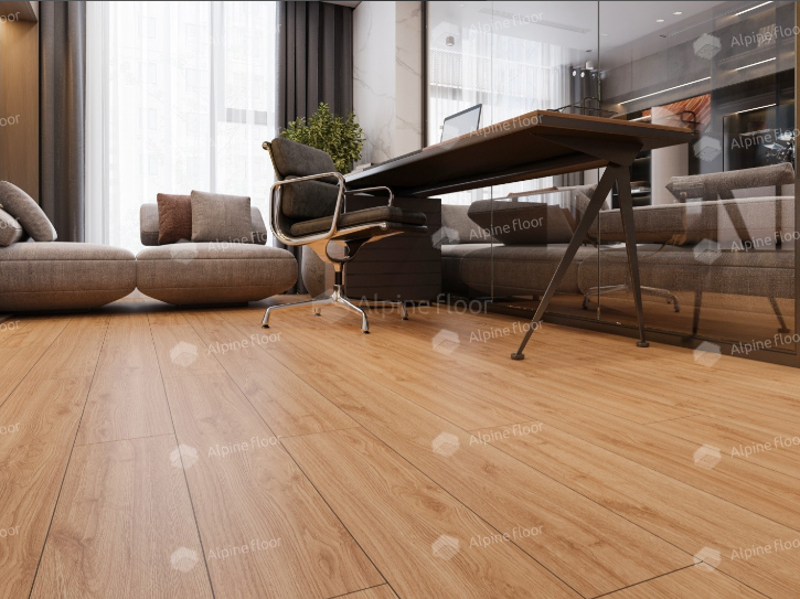 SPC Ламинат Каменно-полимерная плитка (SPC) Alpine Floor Дуб Классический ECO 162-77 MC
