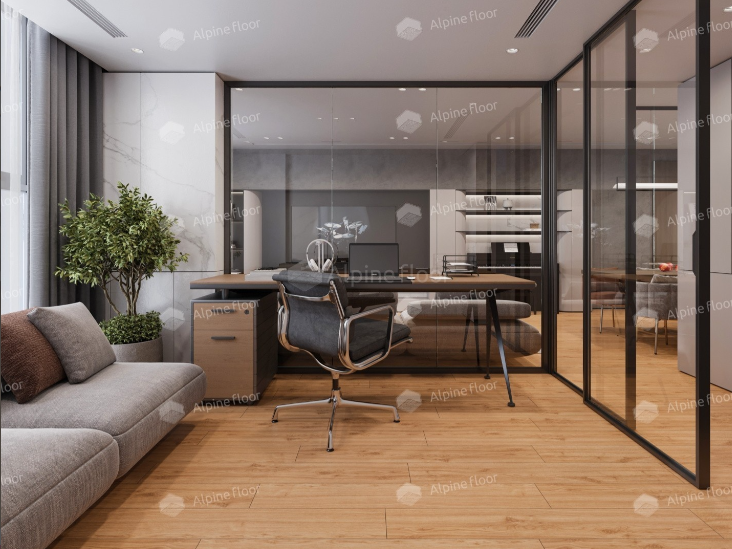 SPC Ламинат Каменно-полимерная плитка (SPC) Alpine Floor Дуб Классический ECO 162-77 MC