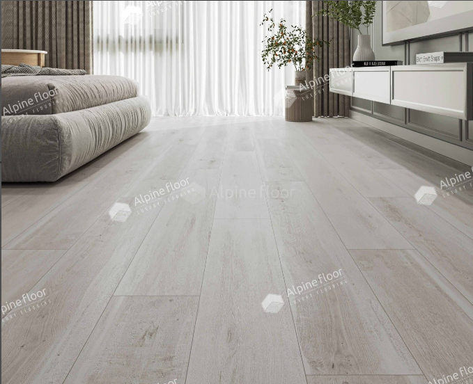 SPC Ламинат Каменно-полимерная плитка (SPC) Alpine Floor Дуб Выбеленный ECO 182-88 MC