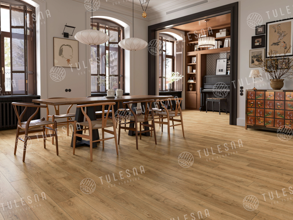 SPC Ламинат Каменно-полимерная плитка (SPC) Tulesna Ottimo ANDE 1004-17