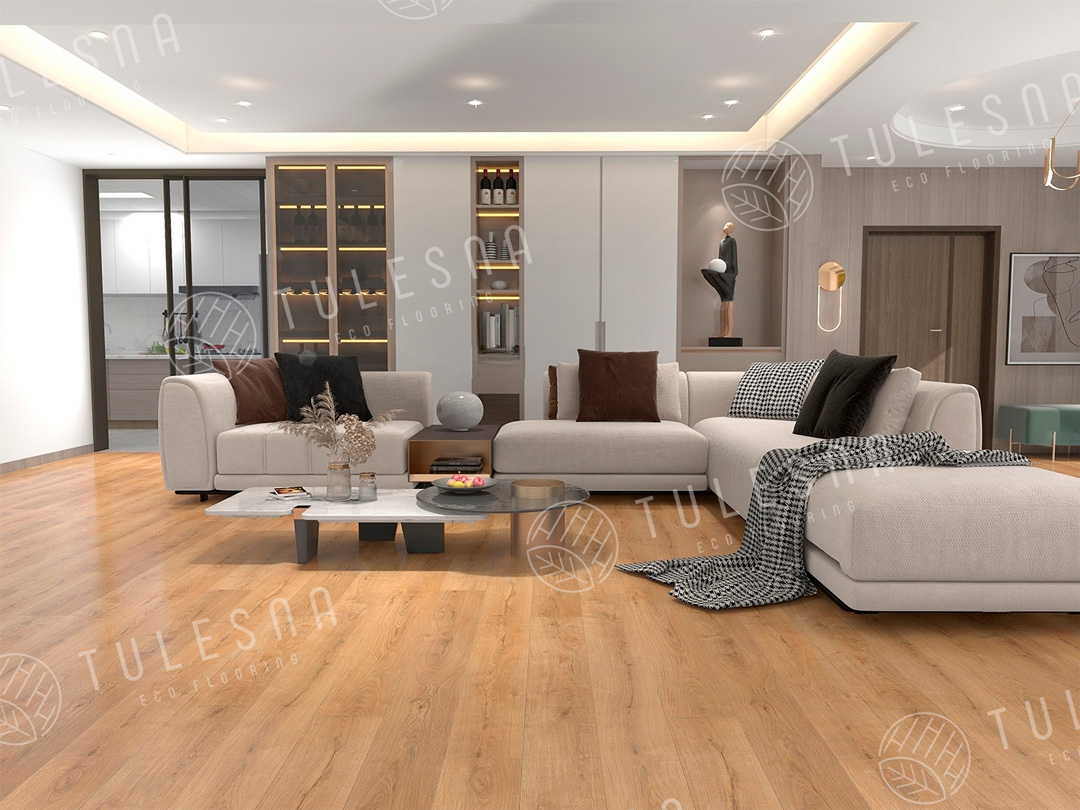 SPC Ламинат Каменно-полимерная плитка (SPC) Tulesna Ottimo ANDE 1004-17